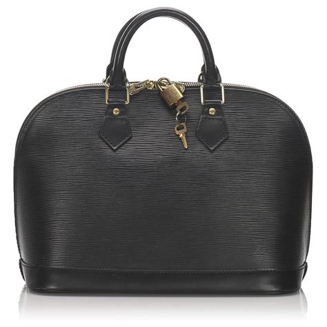 louis vuitton alma epi electric noir